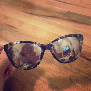 Ralph Lauren Reflective Cat Eye Sunglasses